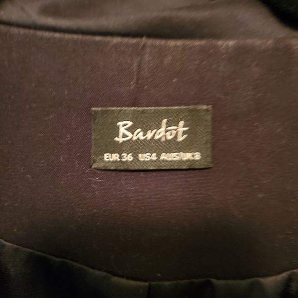 Bardot black blazer size 4 - Picture 5 of 8